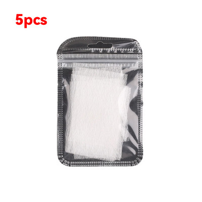 5/10/20db selyem üvegszálas körömhosszabbító formához nem szőtt selymek UV gél Építőszálas francia akril barkács manikűr kiegészítők