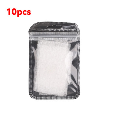 5/10/20db selyem üvegszálas körömhosszabbító formához nem szőtt selymek UV gél Építőszálas francia akril barkács manikűr kiegészítők