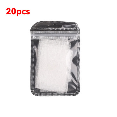 5/10/20db selyem üvegszálas körömhosszabbító formához nem szőtt selymek UV gél Építőszálas francia akril barkács manikűr kiegészítők