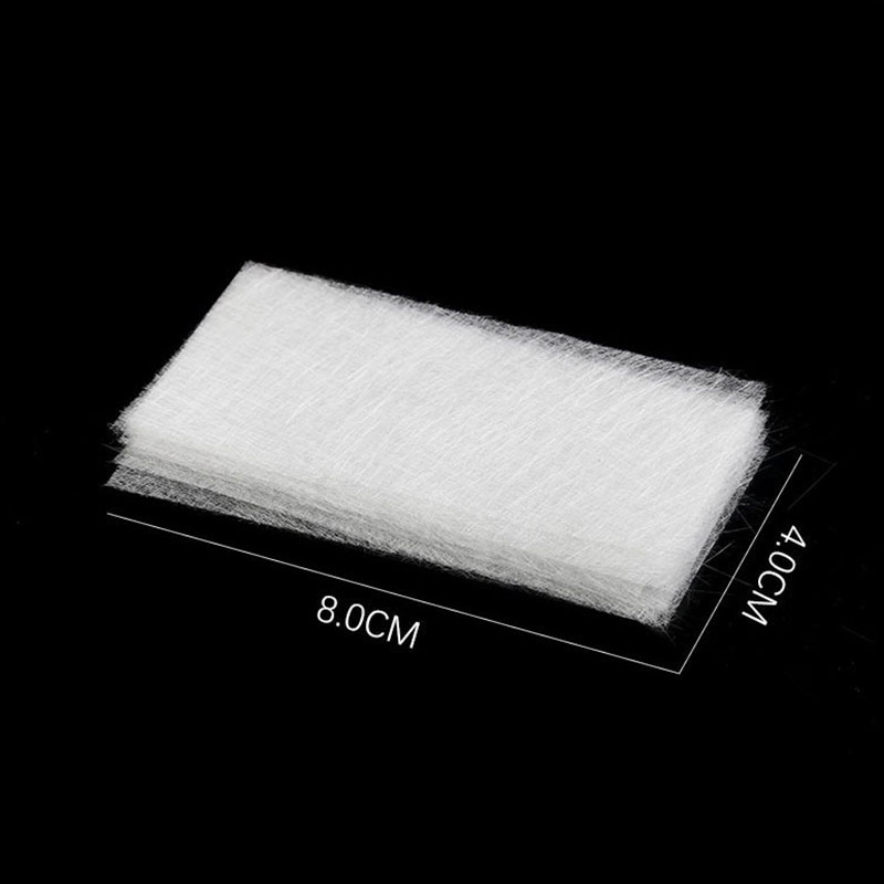 5/10/20db selyem üvegszálas körömhosszabbító formához nem szőtt selymek UV gél Építőszálas francia akril barkács manikűr kiegészítők