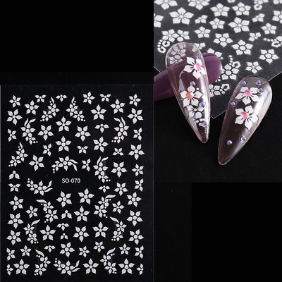 Üreges pillangós matricák körmökhöz Holografikus fényvisszaverő csillagok körömdizájn lézerarany ezüst körömdíszítő csúszkák manikűr LEBTF