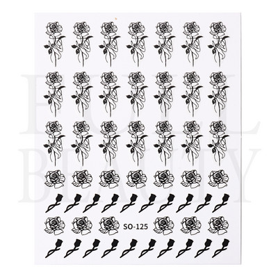 Üreges pillangós matricák körmökhöz Holografikus fényvisszaverő csillagok körömdizájn lézerarany ezüst körömdíszítő csúszkák manikűr LEBTF