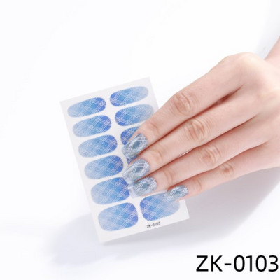 Öntapadó körömmatricák letéphető tömör csillámos teljes fedésű kész körömmatricák dekoráció vízálló körömlakk csík