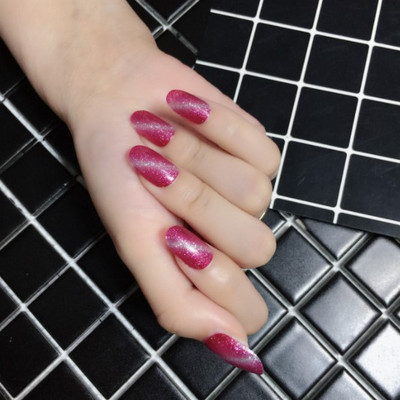 Öntapadó körömmatricák letéphető tömör csillámos teljes fedésű kész körömmatricák dekoráció vízálló körömlakk csík