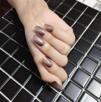 Öntapadó körömmatricák letéphető tömör csillámos teljes fedésű kész körömmatricák dekoráció vízálló körömlakk csík