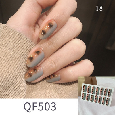 Körömlakk csíkok Öntapadó Art Design matrica Teljesen fedő gél pakolások Színes matricák nőknek matricák dekorációs csúszkák