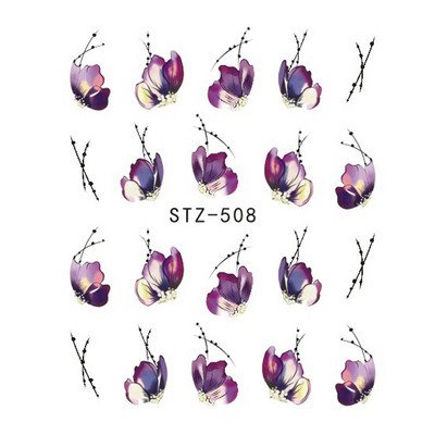 Körömlakk csíkok Öntapadó Art Design matrica Teljesen fedő gél pakolások Színes matricák nőknek matricák dekorációs csúszkák