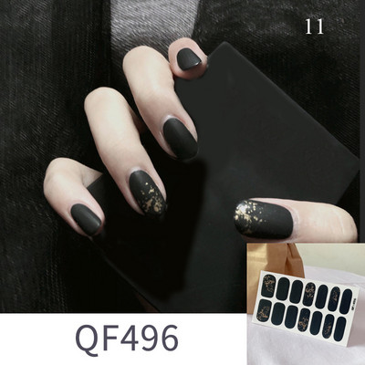 Körömlakk csíkok Öntapadó Art Design matrica Teljesen fedő gél pakolások Színes matricák nőknek matricák dekorációs csúszkák