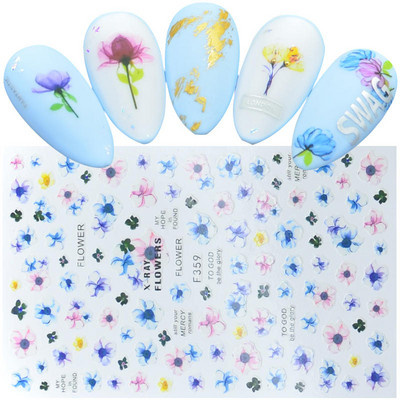 1db 3D betűs csúszka matricák körömdíszítések matricák ragasztós feliratok ábécé fóliák pakolások manikűr eszköz