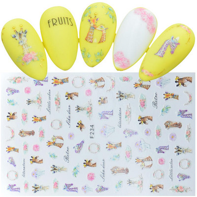 1db 3D betűs csúszka matricák körömdíszítések matricák ragasztós feliratok ábécé fóliák pakolások manikűr eszköz