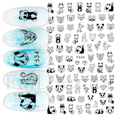 3D piros szív köröm matricák rózsa virág szexi ajkak csúszkák szerető levél lézer köröm fólia matricák Valentin manikűr dekoráció LACJ-038