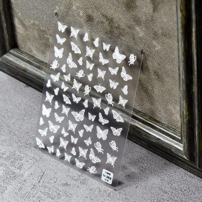 1 lap aranyos 5d színes virágos körömmatricák dombornyomott csúszkák virágmintás műmatricák öntapadó dekorációs manikűr nyár