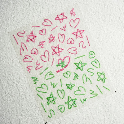 1 lap aranyos 5d színes virágos körömmatricák dombornyomott csúszkák virágmintás műmatricák öntapadó dekorációs manikűr nyár