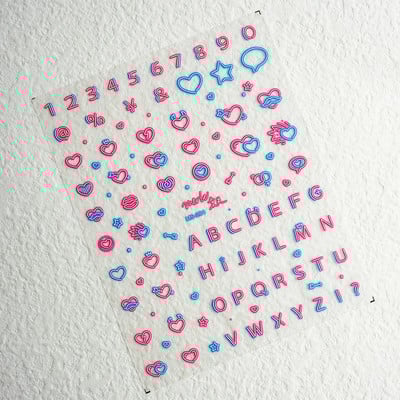 1 lap aranyos 5d színes virágos körömmatricák dombornyomott csúszkák virágmintás műmatricák öntapadó dekorációs manikűr nyár