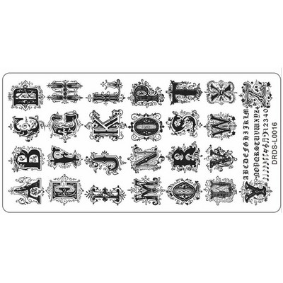 1db Nail Art Wild Animal Bélyegzőlemezek 12*6cm Wild Beast sablon Lemezek Bélyegző Köröm Transzfer sablon Nyomtató Köröm Szerszám J36#