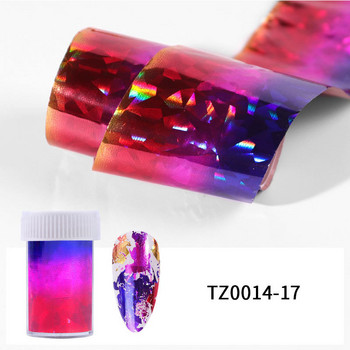 1 Box Charm Foils for Nail Holographic Transfer Foil Wraps Αυτοκόλλητα Αυτοκόλλητα Αυτοκόλλητα Συμβουλές για τέχνη νυχιών Σετ διακοσμητικό μανικιούρ από χαρτί με ένα αστέρι