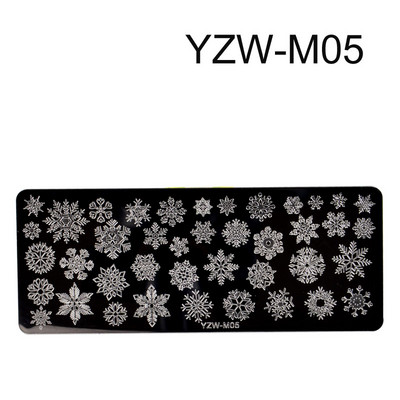 1 db virágos körömbélyegző lemezek vonalas képek körömdíszítő lemez, rozsdamentes acél bélyegzősablon nyomtatási stencileszközökhöz