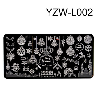 1 db virágos körömbélyegző lemezek vonalas képek körömdíszítő lemez, rozsdamentes acél bélyegzősablon nyomtatási stencileszközökhöz