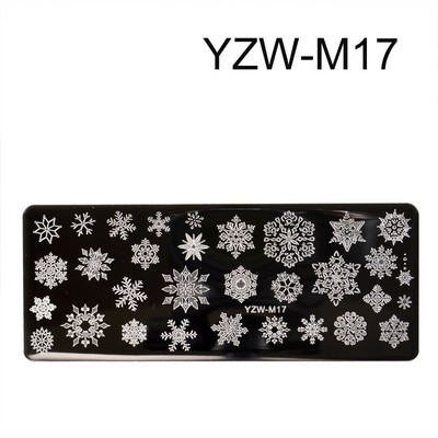 1 db virágos körömbélyegző lemezek vonalas képek körömdíszítő lemez, rozsdamentes acél bélyegzősablon nyomtatási stencileszközökhöz