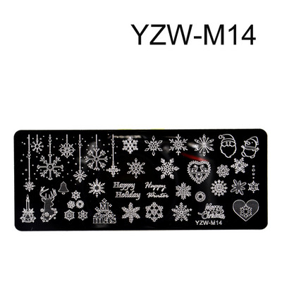 1 db virágos körömbélyegző lemezek vonalas képek körömdíszítő lemez, rozsdamentes acél bélyegzősablon nyomtatási stencileszközökhöz