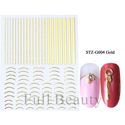 3D körömmatrica csúszkák Orosz betűs körömdíszítés vízáteresztő matricák Levél szív Valentin manikűr tetoválás CHSTZG023-31