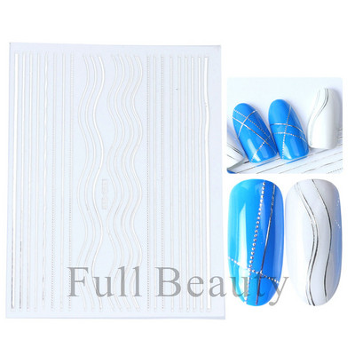 3D körömmatrica csúszkák Orosz betűs körömdíszítés vízáteresztő matricák Levél szív Valentin manikűr tetoválás CHSTZG023-31