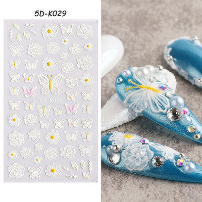 Ευτυχισμένο Πάσχα λαγουδάκι αυτοκόλλητα για νύχια 3D χαριτωμένο ρετρό σχέδιο κουνελιού κινούμενα σχέδια με αυτοκόλλητα ολισθαίνοντα ζωάκια Διακόσμηση για τα νύχια του Αγίου Βαλεντίνου