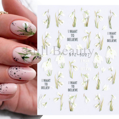 Ευτυχισμένο Πάσχα λαγουδάκι αυτοκόλλητα για νύχια 3D χαριτωμένο ρετρό σχέδιο κουνελιού κινούμενα σχέδια με αυτοκόλλητα ολισθαίνοντα ζωάκια Διακόσμηση για τα νύχια του Αγίου Βαλεντίνου