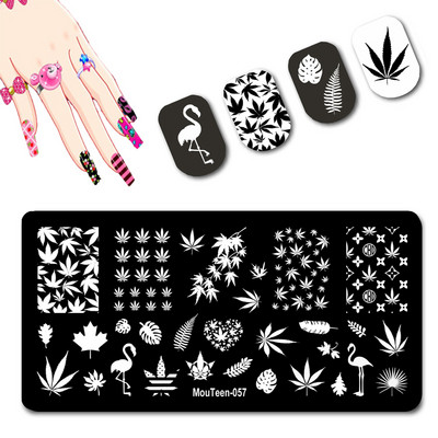 DISNEY Villain Nail Stamp Plates Disney Series Nail Art Mold Negative Character Nail Stamping #128