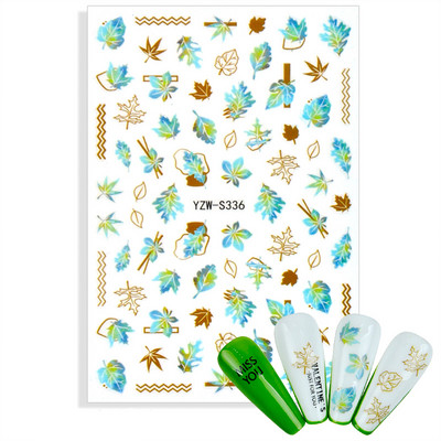 3D-küünekleebised, üleannetu akvarell, lemmikloomad, kassid, isekleepuvad küünekleebised.