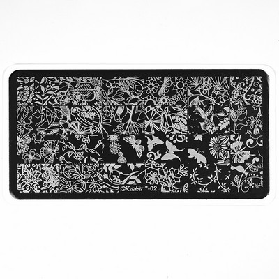 6Χ12 εκ. Snowflake Christmas Nail Art Stamping 1-τμχ Ανοξείδωτο ατσάλι Xmas Tranfer Nail Stamping For Polish Printing Template DJA-2