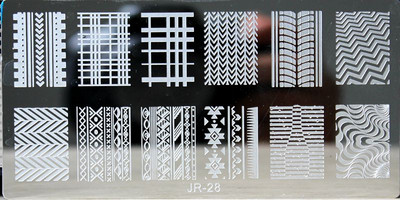 1 τεμ 6*12 εκατοστά Πλάκες εικόνων για στολίδια νυχιών Τριαντάφυλλο/Μαργαρίτα Σχέδιο λουλουδιών Πλάκες για σφράγιση νυχιών Πρότυπα για βερνίκια νυχιών Πλάκες 30 στυλ#