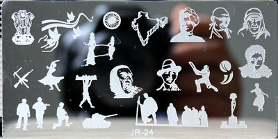 1 τεμ 6*12 εκατοστά Πλάκες εικόνων για στολίδια νυχιών Τριαντάφυλλο/Μαργαρίτα Σχέδιο λουλουδιών Πλάκες για σφράγιση νυχιών Πρότυπα για βερνίκια νυχιών Πλάκες 30 στυλ#