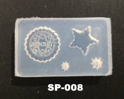 3D Carving Mold Silicone Nail Stamping με κουμπί αρώματος καλούπι κλειδιού κοσμήματος Μοτίβο UV Gel Nail art Αξεσουάρ Πρότυπο νυχιών 01-22