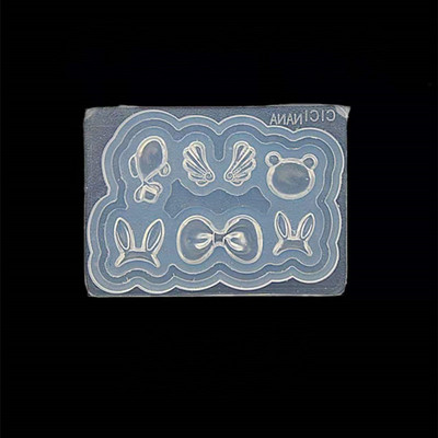 Πρότυπο καλουπιού νυχιών σιλικόνης σκάλισμα 3D Σχεδιασμός ψαριών νυχιών DIY UV Gel Ακρυλικό Κρύσταλλο