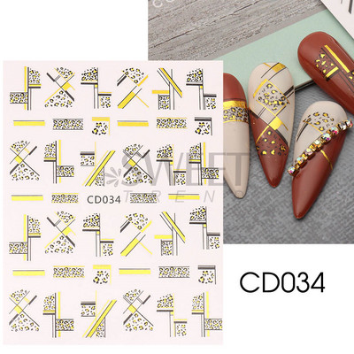 3D fémes ezüst köröm matricák pillangó tinta hold szív csúszkák bűbájok zár sötét fekete fóliák köröm dekor ékszer kiegészítő SASW