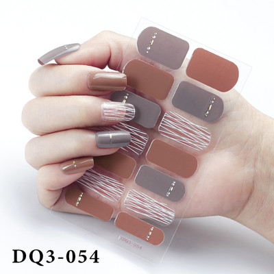 14db /lapos körömmatricák luxus dizájn körömlakk matricák gyári ár teljes fedésű körömbűvek manikűrhöz női szépségápoláshoz