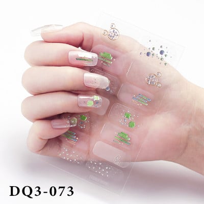 14db /lapos körömmatricák luxus dizájn körömlakk matricák gyári ár teljes fedésű körömbűvek manikűrhöz női szépségápoláshoz