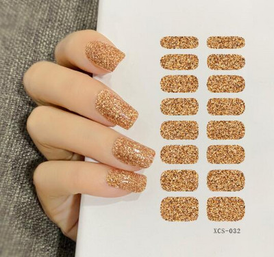 Körömdíszítő matricák Teljes borítós matricák manikűrhöz Öntapadós matricák női lányoknak Tiszta színű körömmatrica csepp szállítás