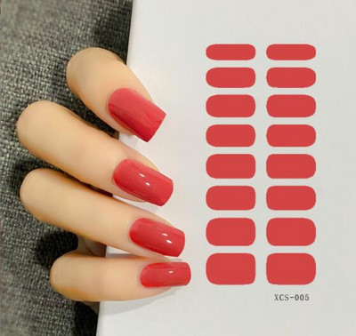 Körömdíszítő matricák Teljes borítós matricák manikűrhöz Öntapadós matricák női lányoknak Tiszta színű körömmatrica csepp szállítás