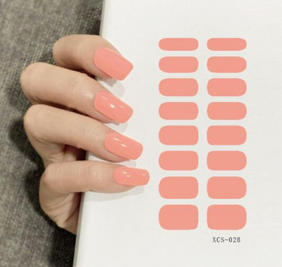 Körömdíszítő matricák Teljes borítós matricák manikűrhöz Öntapadós matricák női lányoknak Tiszta színű körömmatrica csepp szállítás