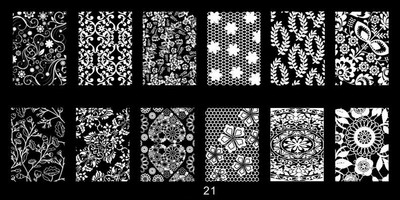 1 db ÚJ körömbélyegző lemezek rozsdamentes acél képbélyegző JR (1-30) Nail Art manikűr sablon körömbélyegző lemezek 30 stílus