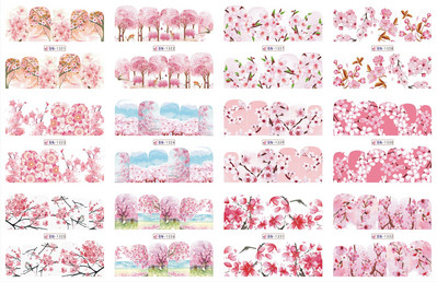 12db Neon Graffiti Szivárvány Design matricák Körömhöz Halloween Csontváz Vérző Szellemedény csúszkák Dekor Kiegészítő LEJF37-48