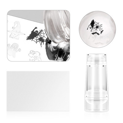 ROSALIND körömbélyegző lemezek körömlakk bélyegzéséhez Wacky Pattern Nail Art lemez stencilvonalas körömtervező bélyegzőeszközök