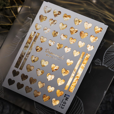 Akril gravírozott köröm matrica tavaszi virágok fekete betű Desgin öntapadó köröm transzfer csúszkák Pakolások manikűr fóliák Z0654