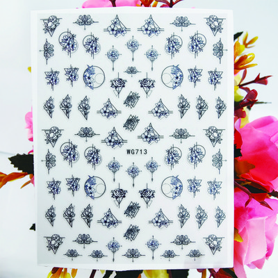 Szexi vörös ajkak csók 3D matricák körömcsúszkák öntapadó körömdíszítések fóliás manikűr kiegészítők