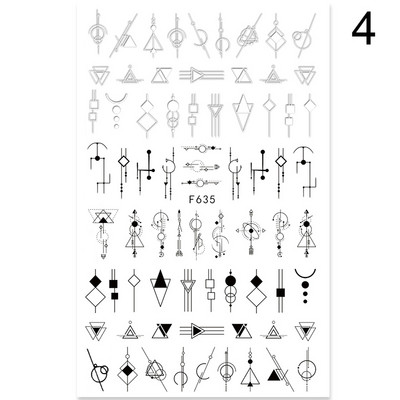 Szerelem Szív Körömmatricák 3D Irizáló Csillag Szívmatrica Matricák Körömdíszítés Csúsztatók Valentin köröm Manikűr Eszközök