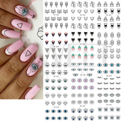 12db Hedgehog Animal Köröm Víz matricák Fenyőtobozok Arany Őszi Design Akvarell Téli Manikűr Transzfer csúszkák JIBN1681-1692