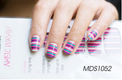 16 Tips Körömlakk csíkok Barkácsolás Vízálló körömpakolások Rajzfilmek Leopárd körömmatricák tapasz nőknek Valentin napi manikűr