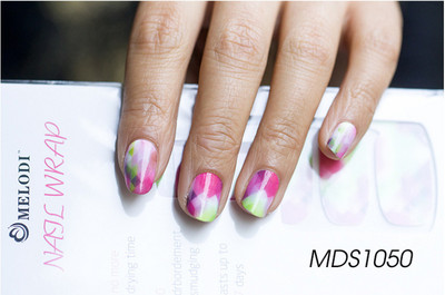 16 Tips Körömlakk csíkok Barkácsolás Vízálló körömpakolások Rajzfilmek Leopárd körömmatricák tapasz nőknek Valentin napi manikűr